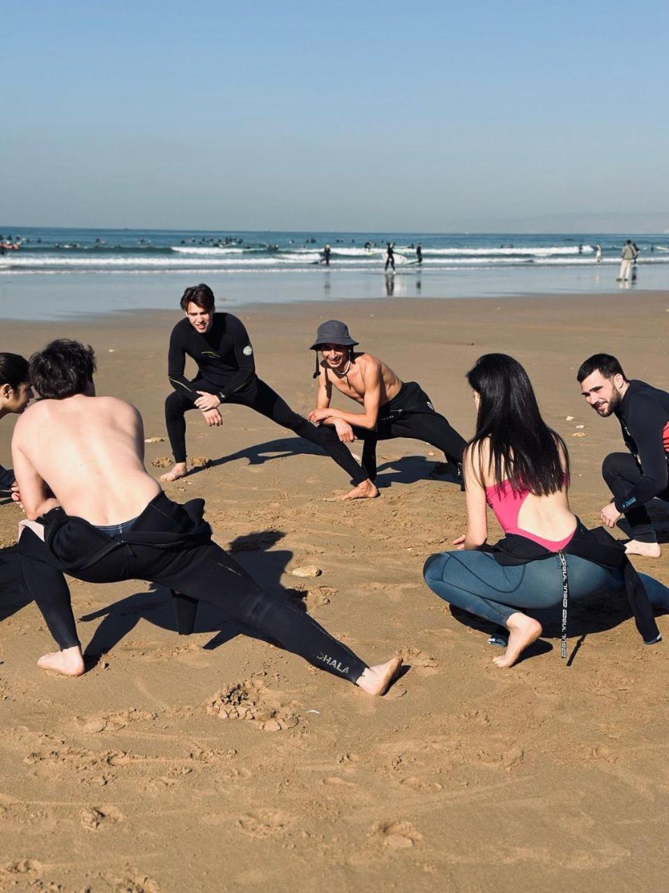 Sable Beach Surf Camp Taghazout Buitenkant foto