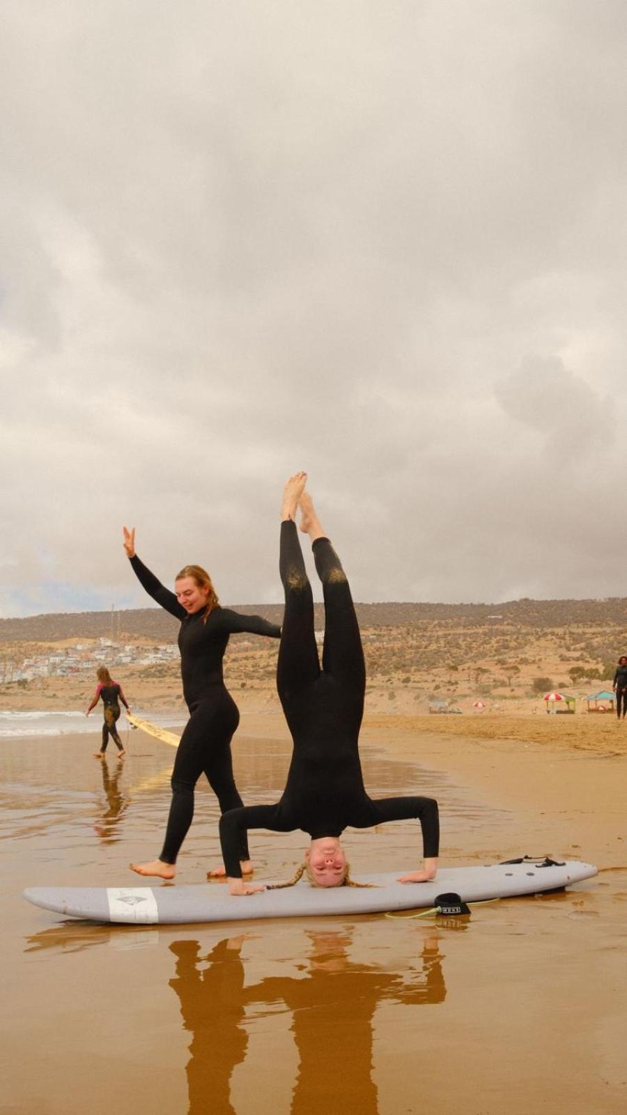 Sable Beach Surf Camp Taghazout Buitenkant foto