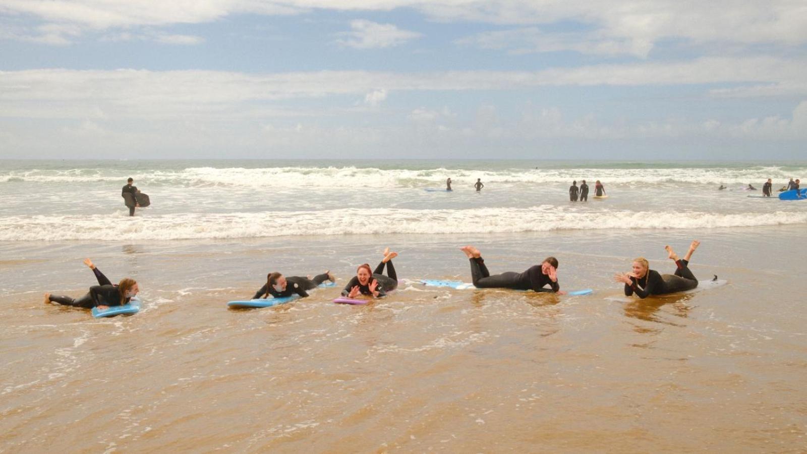 Sable Beach Surf Camp Taghazout Buitenkant foto