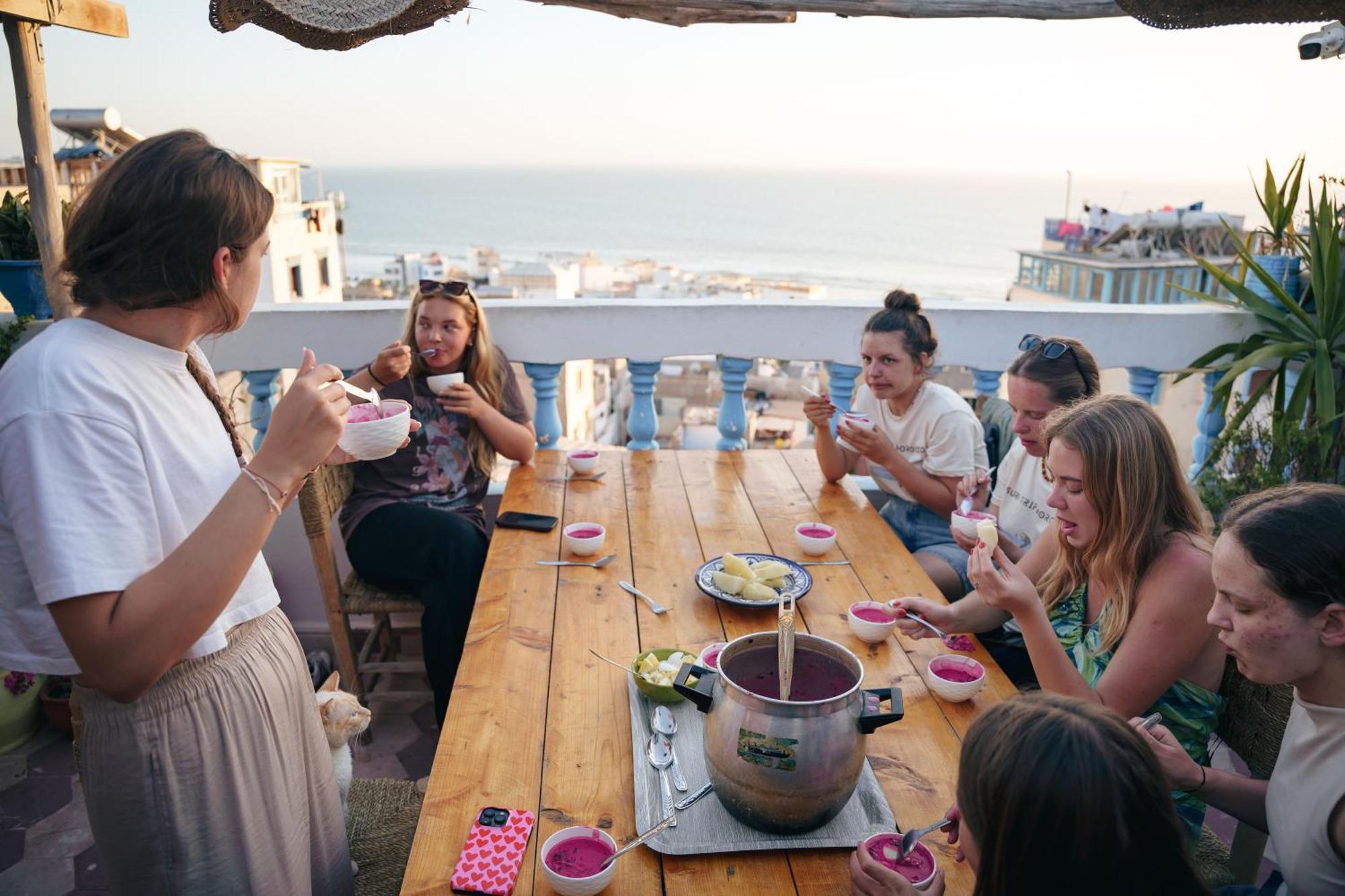 Sable Beach Surf Camp Taghazout Buitenkant foto