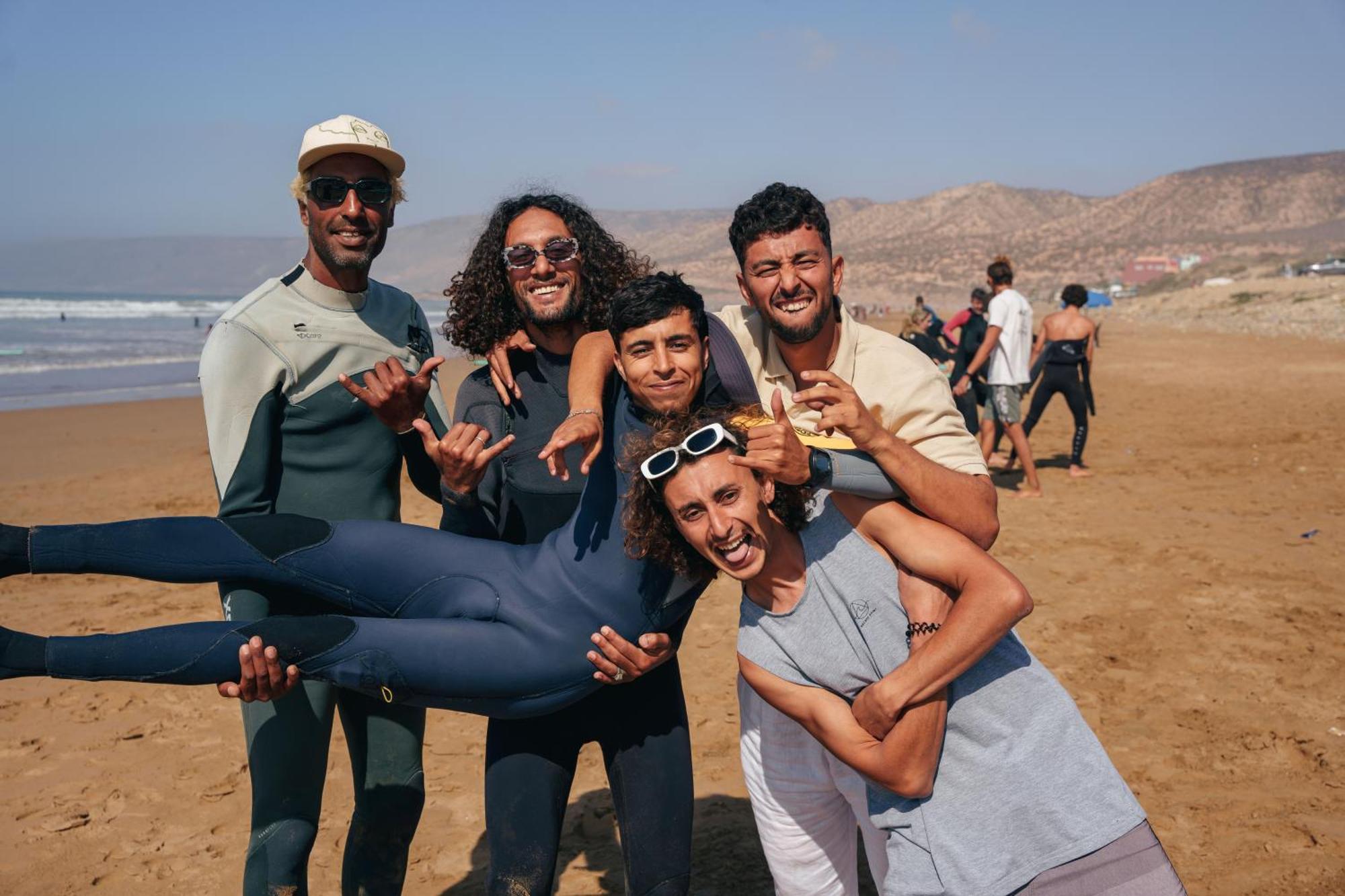 Sable Beach Surf Camp Taghazout Buitenkant foto