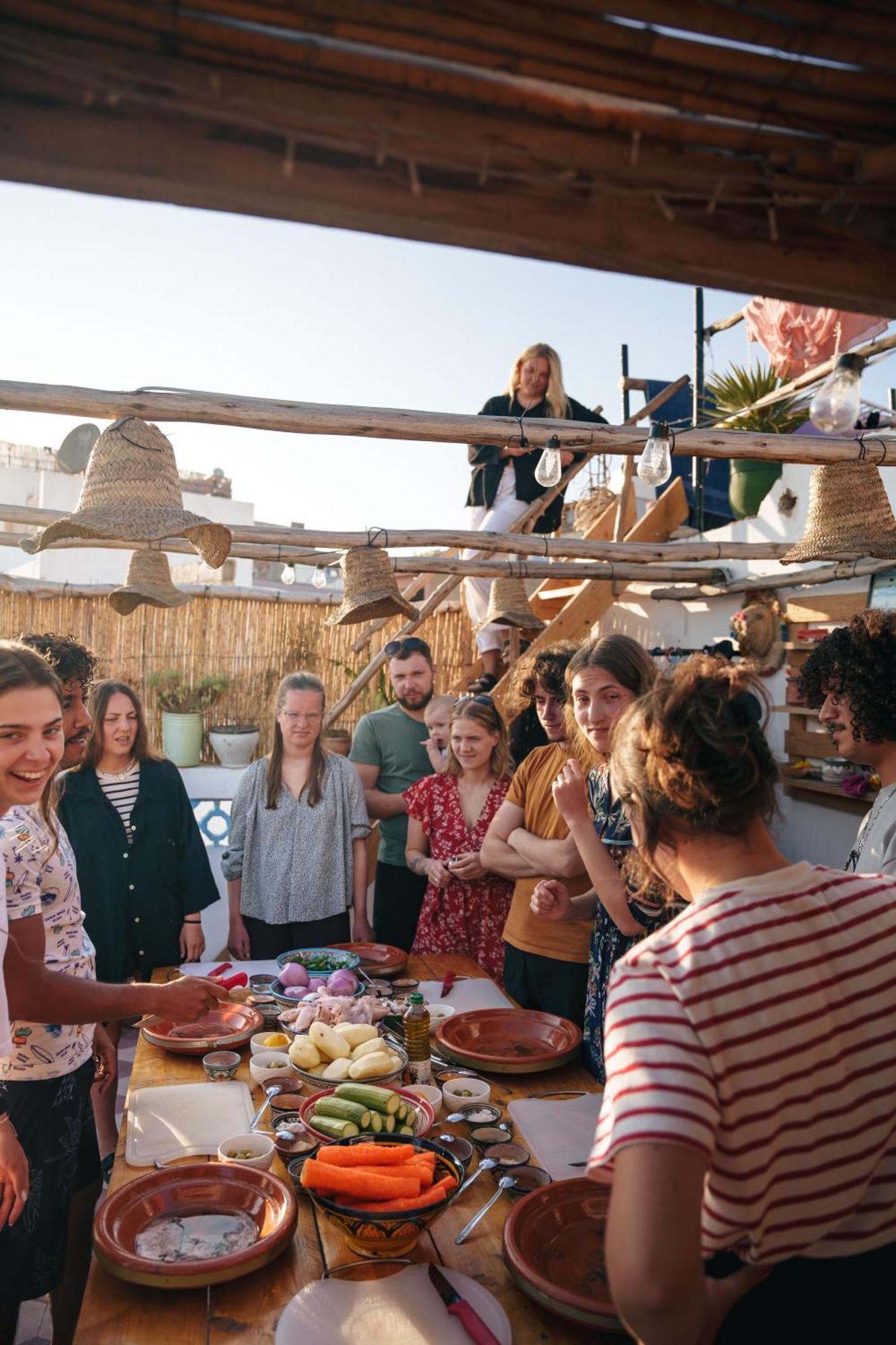 Sable Beach Surf Camp Taghazout Buitenkant foto