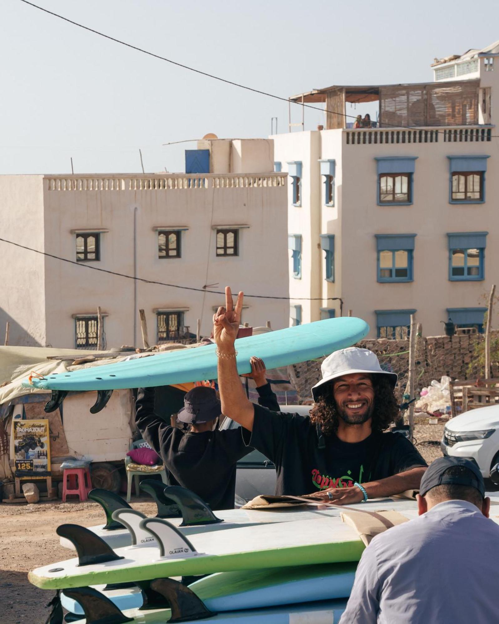 Sable Beach Surf Camp Taghazout Buitenkant foto